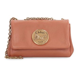 Chlo&eacute; Shoulder Bags, female, Orange, Size: ONE SIZE Heritage Small Shoulder Bag