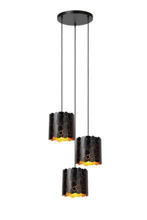 Netlighting Almelo Pendant light 3xE27 Black