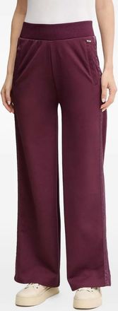 BOSS Pantaloni sportivi con vita a coste - Viola