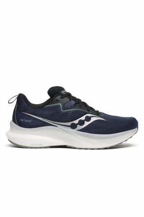 Saucony Mens Tempus 2 Running Shoes In Navy/black