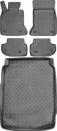 OEM Juego De Alfombrillas Para Coche Y Maletero Para Bmw Serie 5 F10 Sed&aacute;n (2013-2017)