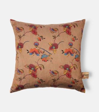 Lyria Galbano floral cushion