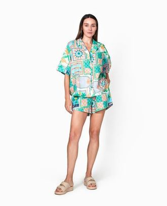 Walnut Melbourne Tropez Shirt in Copacabana at Nordstrom, Size 8