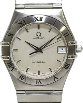 Omega Pre-owned Watches, male, Gray, Size: ONE SIZE Pre-owned Constellation Wristwatch