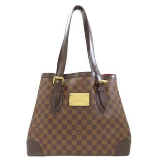 Louis Vuitton Pre-owned Tote Bags, female, Brown, Size: ONE SIZE Pre-owned Damier Tote Bag