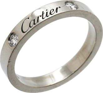Cartier Platinum 950 Band Ring (Pre-Owned)