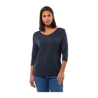 Jack Wolfskin Dames, Tops, Blauw, Maat: S Wol