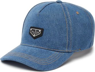 Philipp Plein Baseball Cap Triangle Placca Luxe Unisex in Lightblue at Nordstrom, Size 00