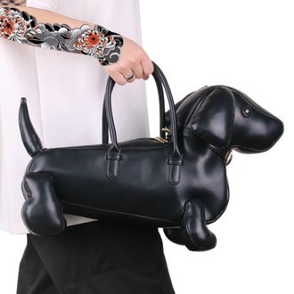 Generic Shoulder Bag - Cute Dog-Shaped Waterproof Wallet | Animal Hand Bags with Zipper | for Women Girls Travel Outdoor School Work Office Shopping Daily Dat