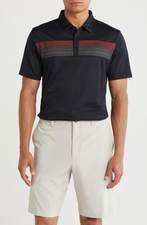 Travis Mathew Cast Your Vote Stretch Polo in Black at Nordstrom Rack, Size Large