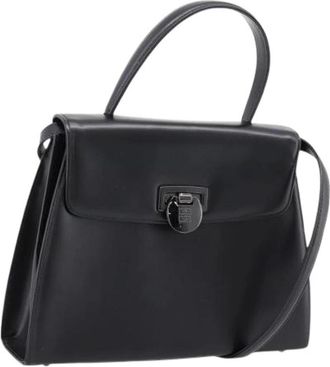 Givenchy Pre-owned Hand Bag - Dames - Vintage Handtas - Zwart - ONE Size - Leer - Vintage