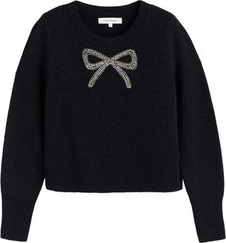 Chinti and Parker Maglione con decorazione - Nero