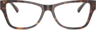 Jimmy Choo Eyewear JC3022H tortoiseshell rectangle glasses - Brown