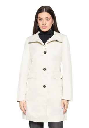 Gil Bret Outdoorjacke GIL BRET, Damen, Gr. 36, glacier wei&szlig;, Web, Obermaterial: 58% Baumwolle, 42% Polyester, unifarben, regular fit normal, gerader Abschluss,