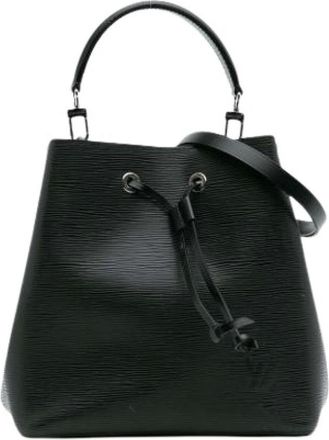 Louis Vuitton Pre-owned Bucket Bags, female, Black, Size: ONE SIZE Pre-owned Bucket Bag