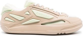 Reebok Club C Modern faux-leather sneakers - men - Rubber/Polyurethane/Fabric/Fabric - 10 - Neutrals