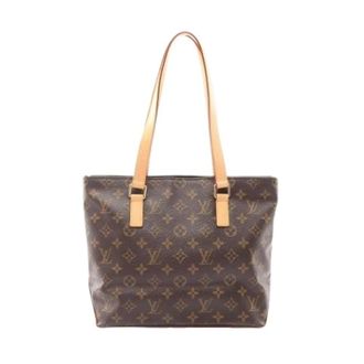 Louis Vuitton Pre-owned Tote Bags, female, Brown, Size: ONE SIZE Pre-owned Canvas Tote Bag