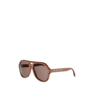 Fendi Dames, Accessoires, Bruin, Maat: 56 MM