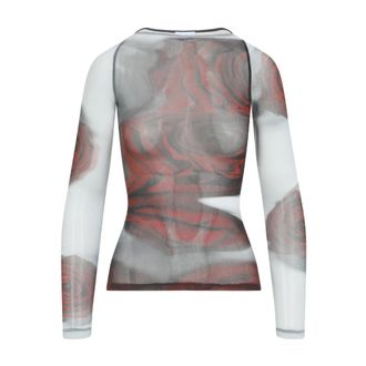 Jean Paul Gaultier Mujer, Camisetas, Multicolor, Talla: XS