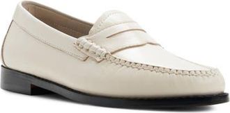 G.H. Bass & Co. Whitney Weejuns Penny Loafer in Cream at Nordstrom, Size 5.5