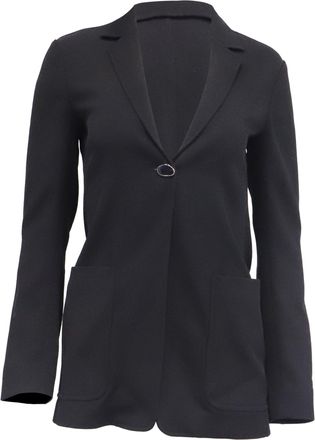 Victoria Beckham Tailored Blazer in Black Wool
