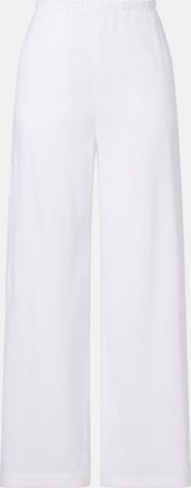 Max Mara Destino linen-blend wide-leg pants