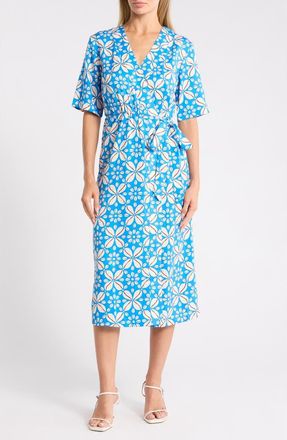 Tori Richard Flowrie Maika Dress in Harbor at Nordstrom Rack, Size 12