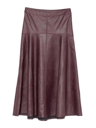 Forte_Forte Eco Leather Midi Skirt
