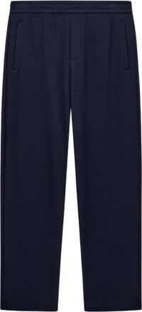 Emporio Armani Jersey Piqu&eacute; Travel Essential Broek - Heren - Sweatpants - Blauw - M - Broeken