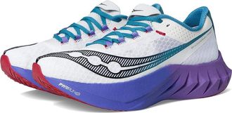 Saucony Endorphin Pro 4 Mens Shoes White/Shadow : 12.5 D - Medium, Rubber