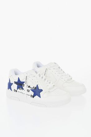 Off-white Solid-Color Low-Top Sneakers ANIMATION with Logo Laces Off-White