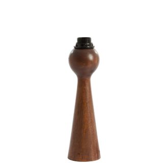 Light & Living L&aacute;mpara De Mesa - Festina - Marr&oacute;n - Madera - - Light&living