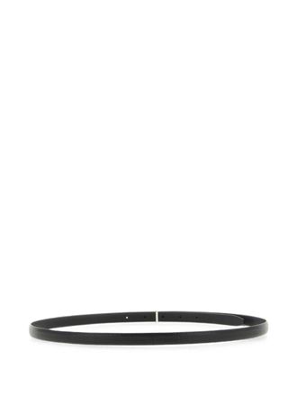 Tom Ford Mens Belt Icon Black Leather Goat