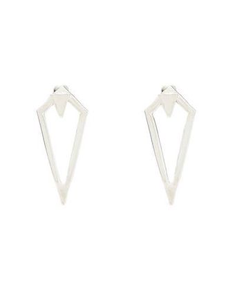8 by YOOX GEOMETRICAL EARRINGS