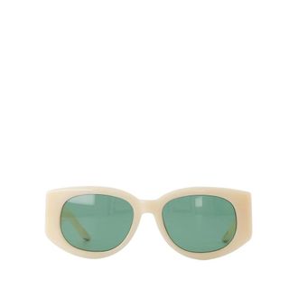 Casablanca Sunglasses, unisex, Beige, ONE SIZE, Beige Wave Sunglasses in Acetate
