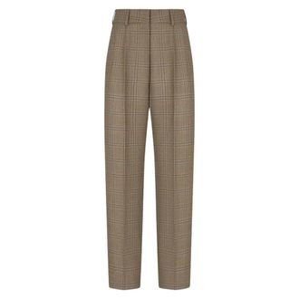 Blaz&eacute; Milano Dames, Broeken, Bruin, Maat: XS