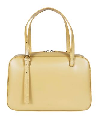 A.P.C. Muted Yellow Sac Virginie Box Shoulder Bag