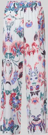 Christian Berg Culotte aus Viskose mit elastischem Bund in Royal, Gr&ouml;&szlig;e 34