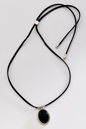 Luv AJ Midnight Mesa Cord Necklace