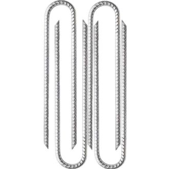 OEM 4 X 30 Cm - Estacas De Acero Galvanizado - Estacas De Anclaje En Forma De U - Estacas De Anclaje Para Tiendas De Campa&ntilde;a, Cenadores, Castillos Hinchab