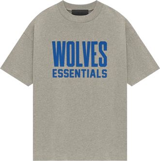 Fear of God NBA Minnestota Timberwolves T-shirt Grey Blue 125AL244107F