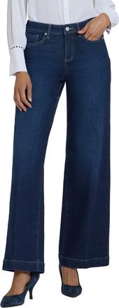 NYDJ Nydj Petite Teresa Midnight Breeze Wide Leg Jean