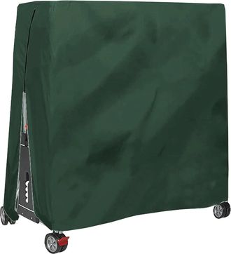 No Brand Funda Impermeable Y A Prueba De Polvo Para Mesa De Ping Pong De Exterior, Dimensiones 165x70x185 Cm, Adecuada Para Uso Dom&eacute;stico Y En El Jard&iacute;n Como F