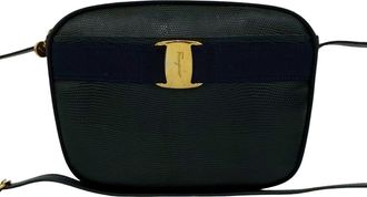 Ferragamo Leather Pochette Shoulder Bag (Pre-Owned)