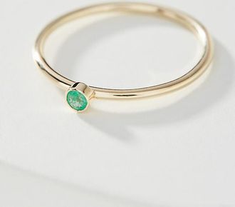 Maya Brenner Designs 14K Yellow Gold Birthstone Ring