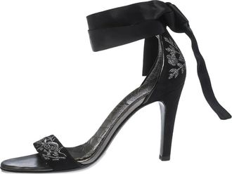 Gucci Sandali con ricamo - Nero