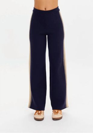 The Upside Cosmo Freya Knit Pant In Navy