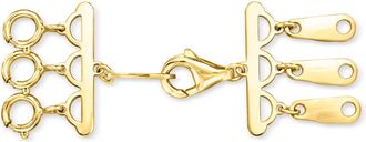 Canaria Canaria Italian 10kt Yellow Gold Layering Clasp