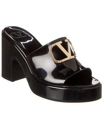 Valentino Vlogo 80 Rubber Platform Sandal