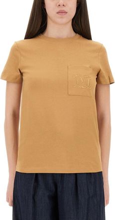 Max Mara Papaya T-Shirt-Donna